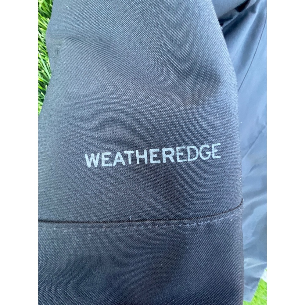Eddie Bauer WeatherEdge Black Quilted Hooded Parka Jacket Womens Medium - Picture 15 of 16